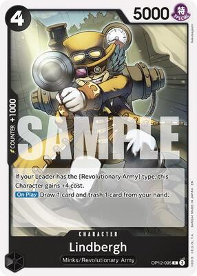 Lindbergh card from Legacy of the Master