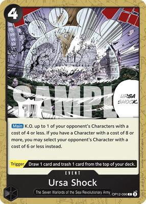 Ursa Shock card from Legacy of the Master