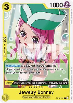 Jewelry Bonney (101) card from Legacy of the Master
