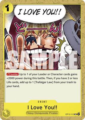 I Love You!! card from Legacy of the Master