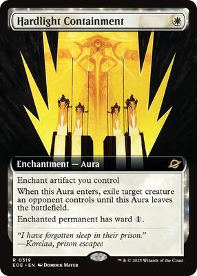 Hardlight Containment (Extended Art) card from Edge of Eternities