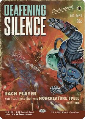 Deafening Silence (Showcase) card from Special Guests