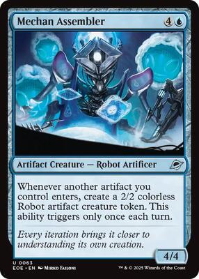 Mechan Assembler card from Edge of Eternities