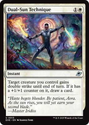 Dual-Sun Technique card from Edge of Eternities