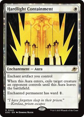 Hardlight Containment card from Edge of Eternities