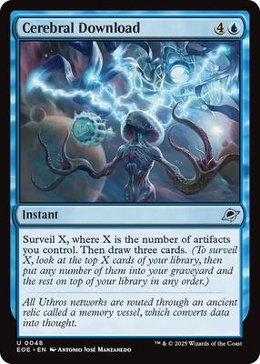 Cerebral Download card from Edge of Eternities