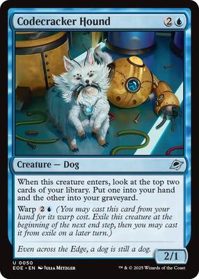 Codecracker Hound card from Edge of Eternities
