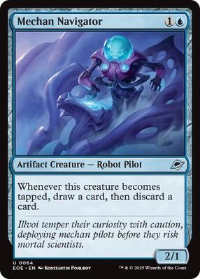 Mechan Navigator card from Edge of Eternities