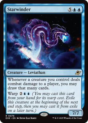 Starwinder card from Edge of Eternities
