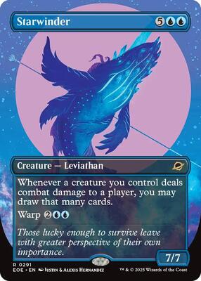 Starwinder (0291) (Borderless) card from Edge of Eternities