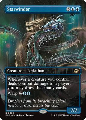 Starwinder (0306) (Borderless) card from Edge of Eternities