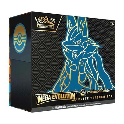 Mega Evolution Pokemon Center Elite Trainer Box (Exclusive) [Mega Lucario] card from ME01: Mega Evolution