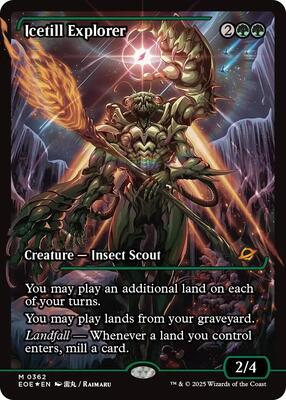 Icetill Explorer (Showcase) card from Edge of Eternities