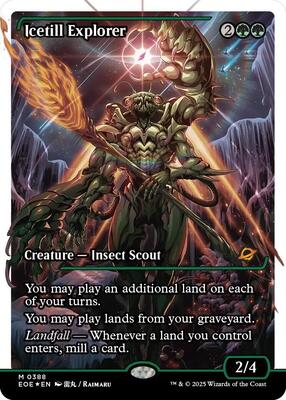 Icetill Explorer (Showcase) (Fracture Foil) card from Edge of Eternities