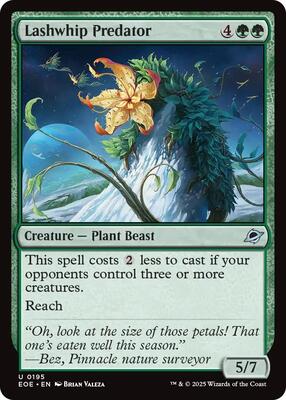 Lashwhip Predator card from Edge of Eternities