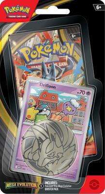 Mega Evolution Single Pack Blister [Drifloon] card from ME01: Mega Evolution