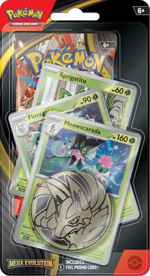 Mega Evolution Premium Checklane Blister [Meowscarada] card from ME01: Mega Evolution