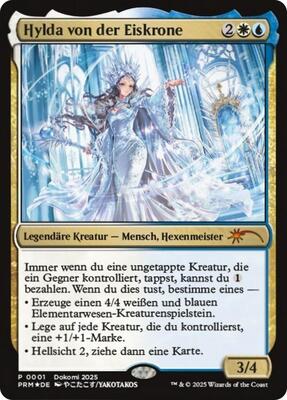 Hylda of the Icy Crown (German) card from Unique and Miscellaneous Promos