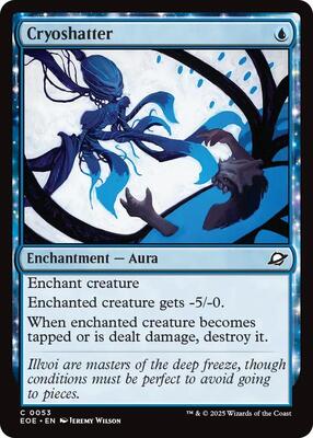Cryoshatter card from Edge of Eternities