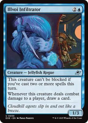 Illvoi Infiltrator card from Edge of Eternities