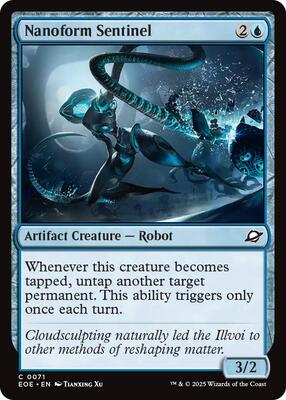 Nanoform Sentinel card from Edge of Eternities