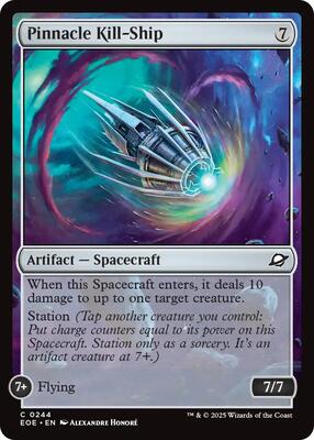 Pinnacle Kill-Ship card from Edge of Eternities