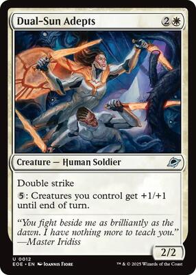 Dual-Sun Adepts card from Edge of Eternities
