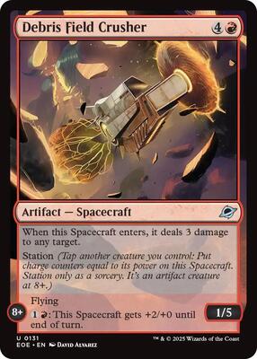 Debris Field Crusher card from Edge of Eternities
