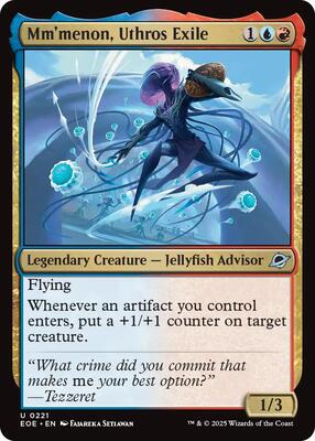 Mm'menon, Uthros Exile card from Edge of Eternities