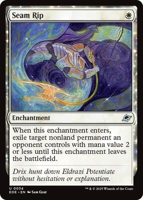 Seam Rip card from Edge of Eternities
