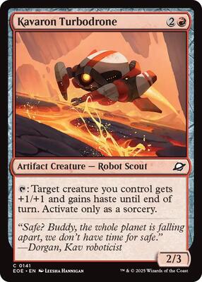 Kavaron Turbodrone card from Edge of Eternities