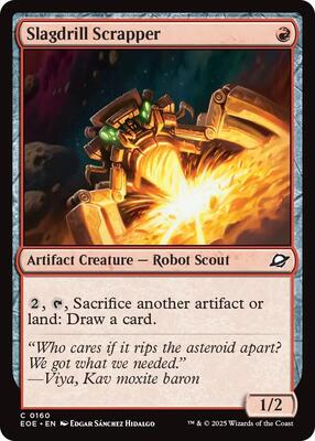 Slagdrill Scrapper card from Edge of Eternities