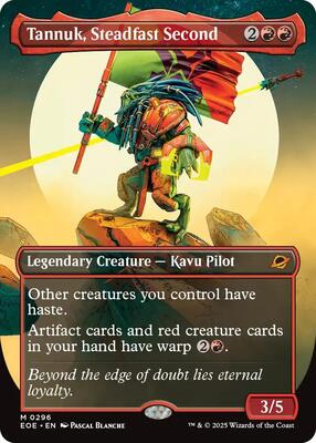 Tannuk, Steadfast Second (Borderless) card from Edge of Eternities