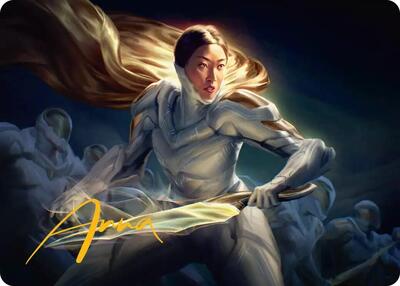 Cosmogrand Zenith Art Card (Gold-Stamped Signature) card from Art Series: Edge of Eternities