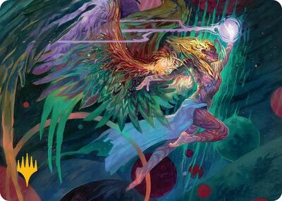 Exalted Sunborn Art Card (Gold-Stamped Signature) card from Art Series: Edge of Eternities