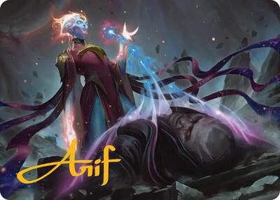 Lightstall Inquisitor Art Card (Gold-Stamped Signature) card from Art Series: Edge of Eternities
