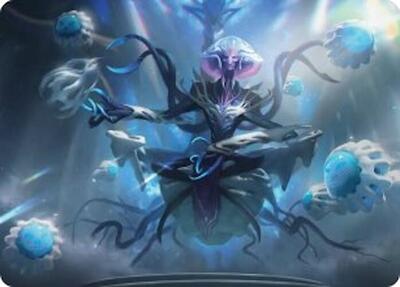 Mm'menon, the Right Hand Art Card card from Art Series: Edge of Eternities