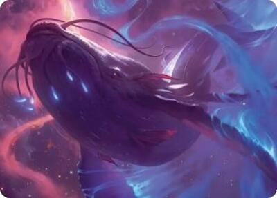 Starbreach Whale Art Card card from Art Series: Edge of Eternities