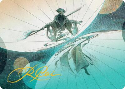 Weftwalking Art Card (Gold-Stamped Signature) card from Art Series: Edge of Eternities