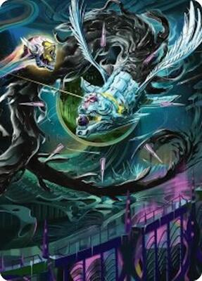 Quantum Riddler Art Card card from Art Series: Edge of Eternities