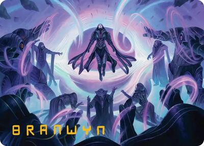 Chorale of the Void Art Card (Gold-Stamped Signature) card from Art Series: Edge of Eternities