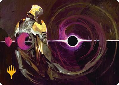 Gravkill Art Card (Gold-Stamped Planeswalker Symbol) card from Art Series: Edge of Eternities