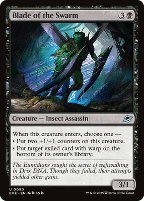 Blade of the Swarm card from Edge of Eternities