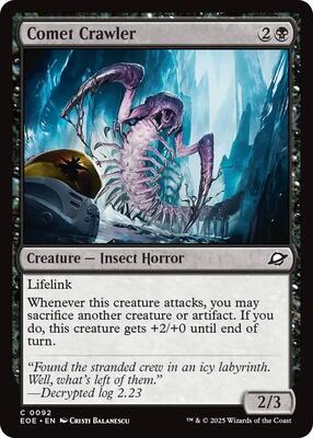 Comet Crawler card from Edge of Eternities