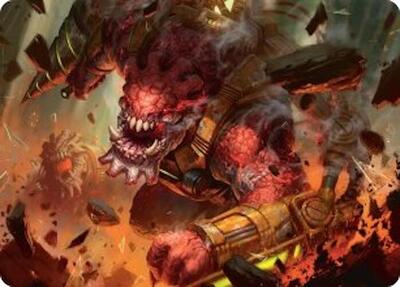 Full Bore Art Card card from Art Series: Edge of Eternities