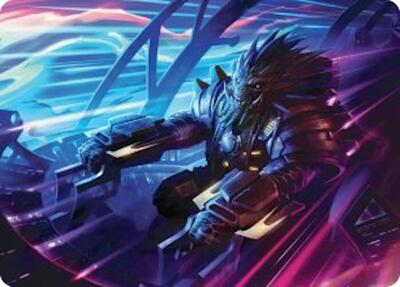 Tannuk, Steadfast Second Art Card card from Art Series: Edge of Eternities