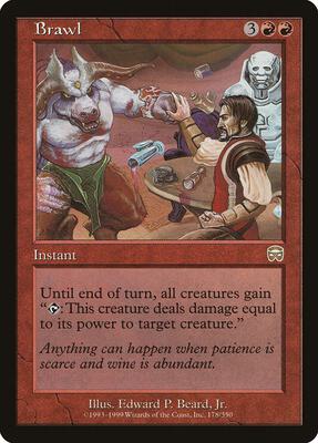Brawl card from Mercadian Masques