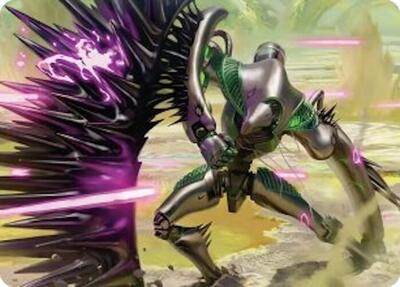 Tapestry Warden Art Card card from Art Series: Edge of Eternities