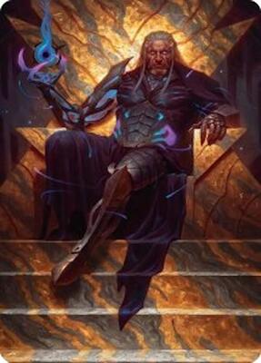 Tezzeret, Cruel Captain Art Card (1/54) card from Art Series: Edge of Eternities