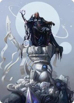 Tezzeret, Cruel Captain Art Card (35/54) card from Art Series: Edge of Eternities